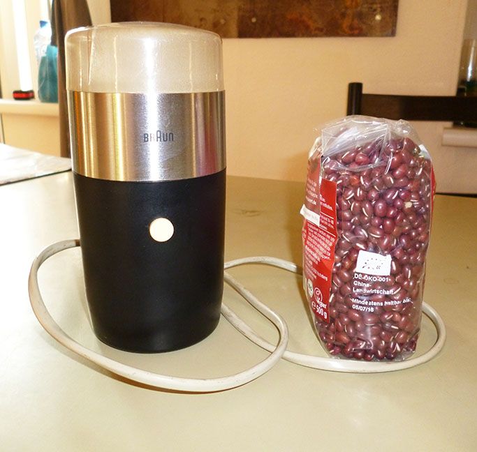 Wortfeiler Azuki Peeling Diy Kaffeemühle Biopeeling